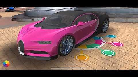 Augmented Reality Car colour customisations  demo using Unity & ARKit