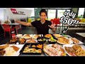 $50 ITE FOOD COURT CHALLENGE! | MOST AFFORDABLE FOOD COURT in SINGAPORE! | School Canteen Mukbang!