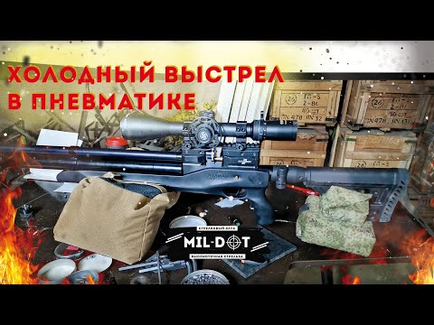 Холодный выстрел с чистого ствола в пневматике