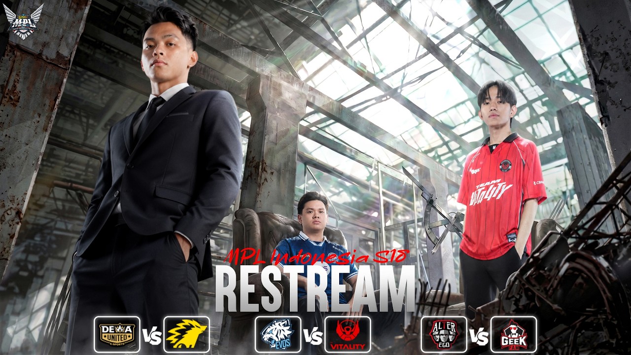 RESTREAM MPL INDONESIA S18 EVOS VS BTR