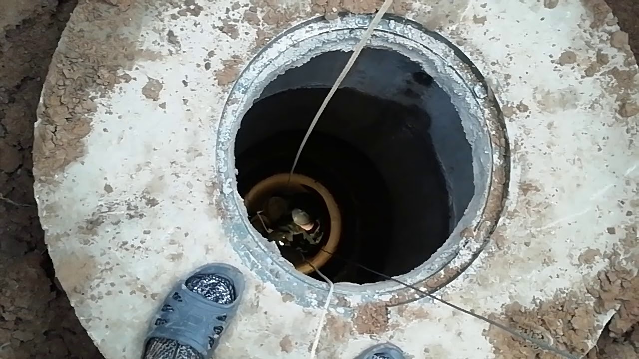 Тройное дно. Углубление колодца любой ценой - YouTube