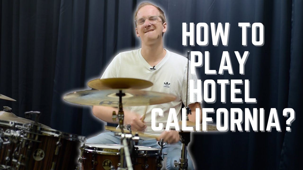 Hotel California Drum Lesson - Learn the Groove from Hotel California Eagles