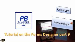 PowerBasic for Windows Course - The Forms Designer - part 9