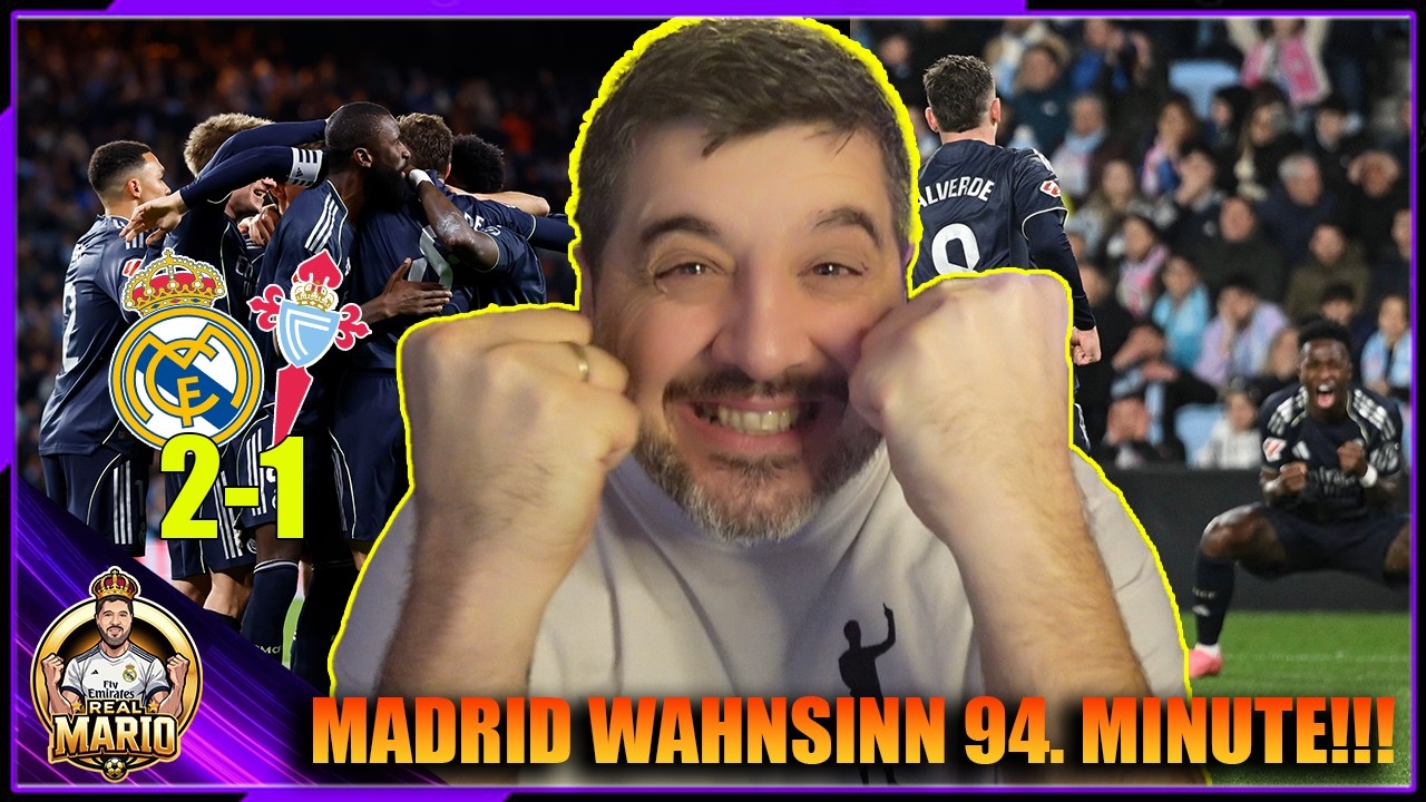 🔥REAL MADRID SIEGT IN DER 94. MINUTE❗DRAMA, GLÜCK & RIESIGE PROBLEME⁉️ 🤯