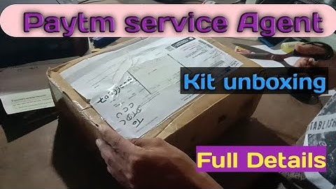 Paytm Service Agent Kit Unboxing | Paytm Agent Welcome Kit | Masud Net Potnt