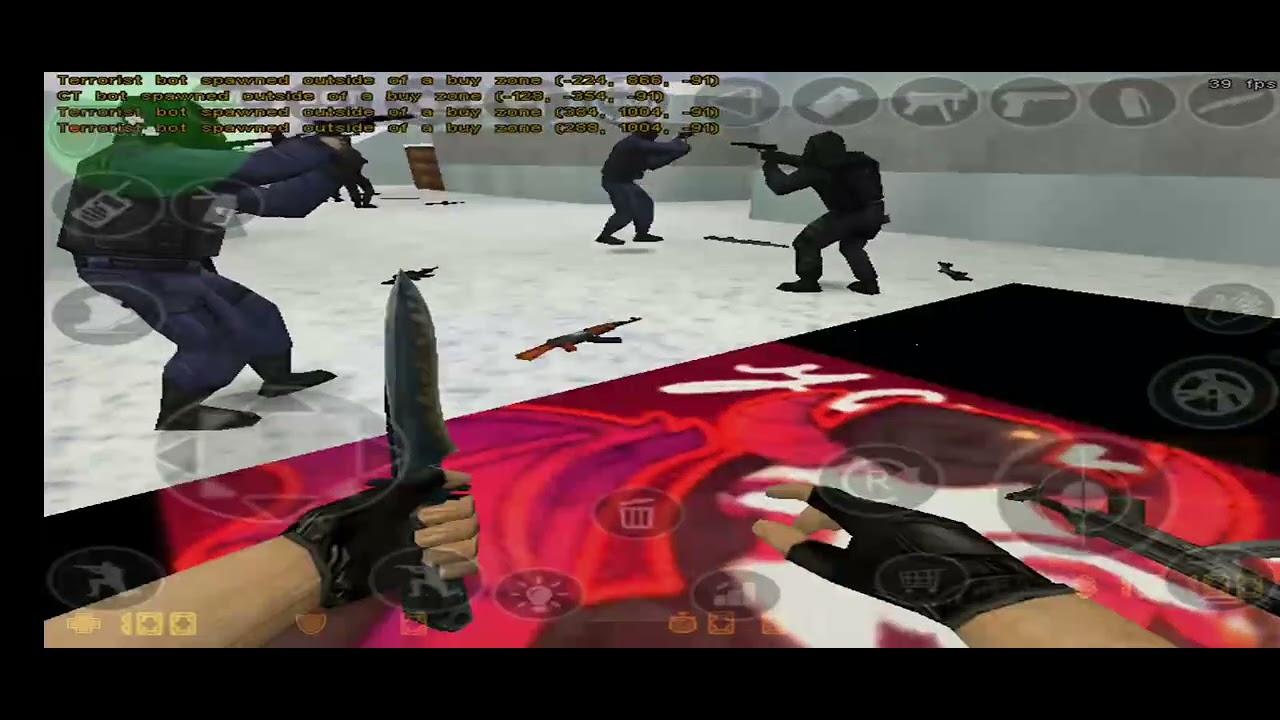 CS 1.6 Android fy_iceword2k gameplay 