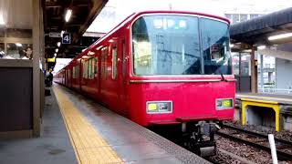 [ﾛﾝｸﾞｼｰﾄ金魚鉢]名鉄6524F 1680ﾚ国府駅発車