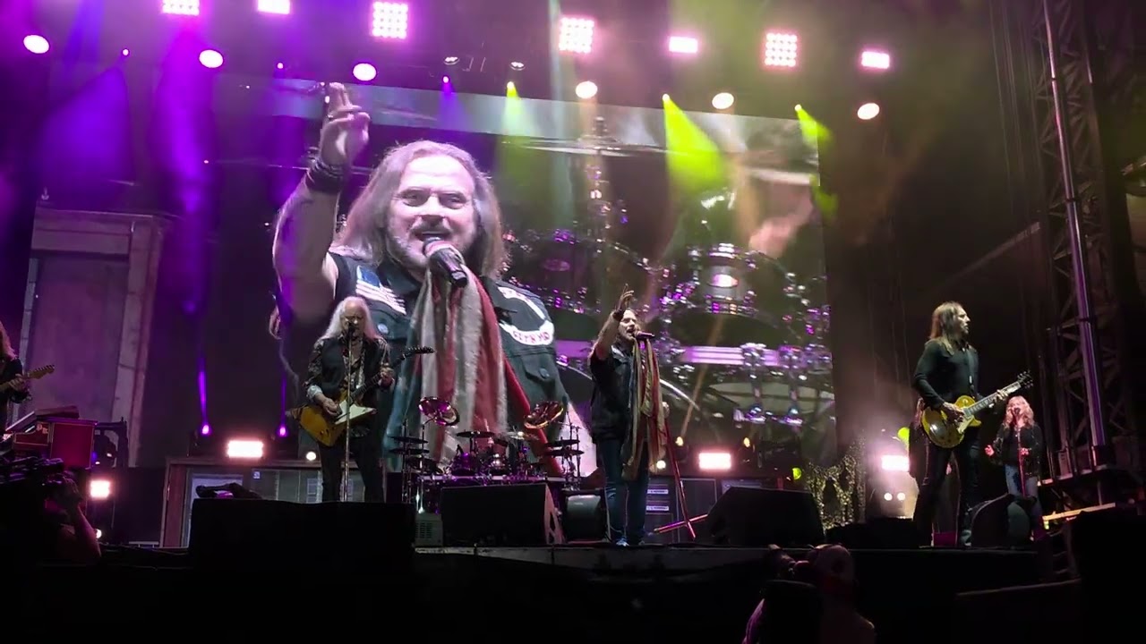 Lynyrd skynyrd at Canfield fair.                             what's your name