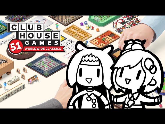 【COLLAB】 51 Clubhouse Games with Amelia!!のサムネイル