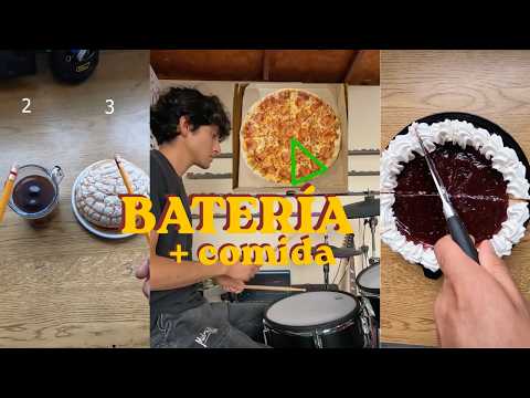 Learn drums with FOOD