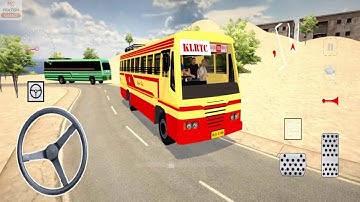 KSRTC Bus Accident in Bharat Bus Simulator - 3D Game Android Gameplay | Indian Bus Games 3D