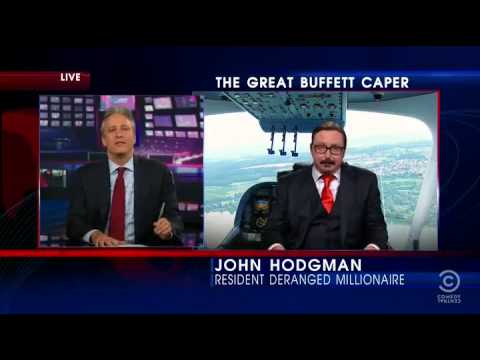 The Daily Show Buffett Caper John Hodgman Deranged Millionaire