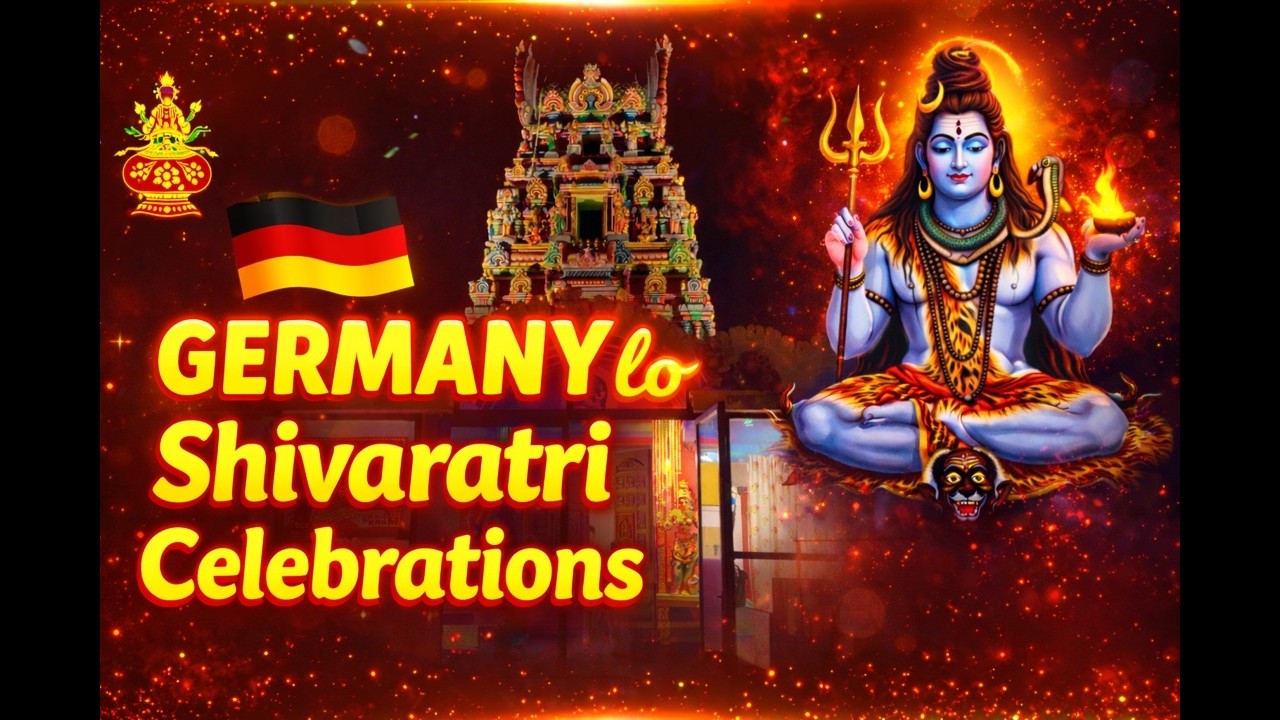 Shivarathri Celebrations in Hannover 🔱🕉️🙏🙏