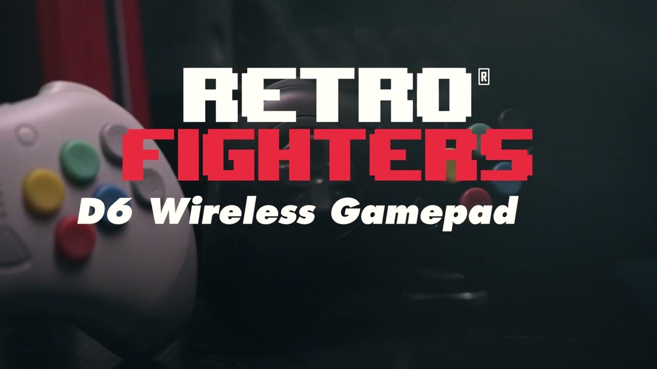 Controller Wireless Retro Fighters D6 Per Dreamcast, Switch E PC – Gamepad A 6 Pulsanti Con Microinterruttori Kailh, Bassa Latenza 2.4GHz