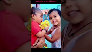 Cute baby learning and fun activities video #kids #baby #shorts #learning