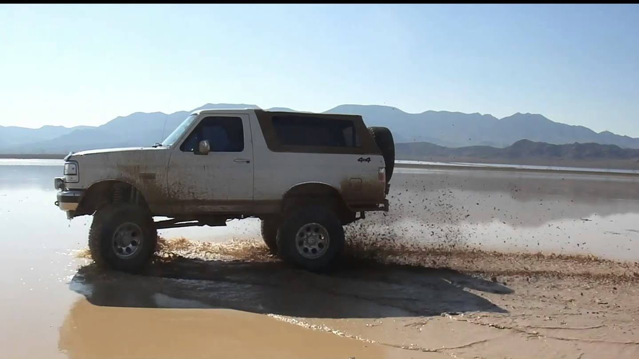 Drifting Bronco Vegas Style YouTube