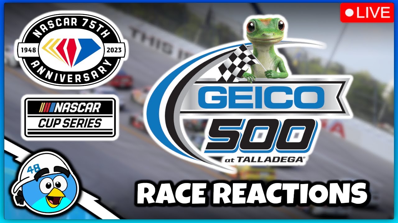 2023 NASCAR Cup Series Geico 500 LIVE Race Reaction! 🔴