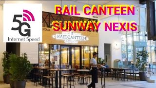[4K] RAIL CANTEEN,SUNWAY NEXIS 5G  WIFI  INTERNET SPEED, MALAYSIA 13012023 screenshot 5