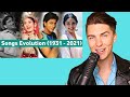 VOCAL COACH Reacts to Evolution Of Hindi Film Songs 1931- 2021 || Most Popular Song Each Year