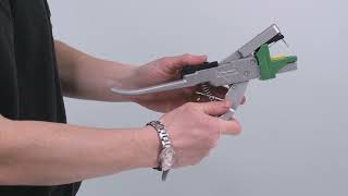 How to use the Shearwell MET Tag Applicator with calf spacer