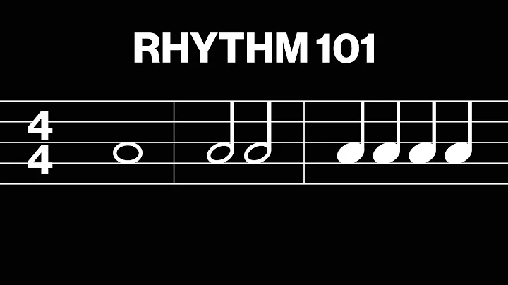 How to Count Basic Rhythms