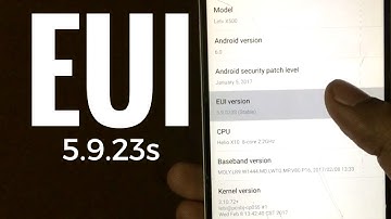 Get latest EUI 5.9.23s update for letv le 1s/Eco(x50x models) download Now !!!