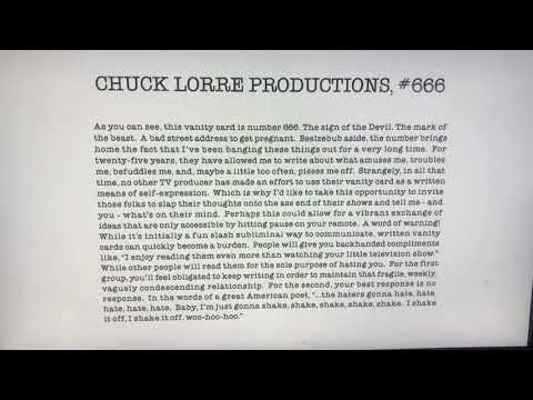 Chuck Lorre Productions,