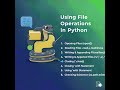 Python Full Course 2025-2026 in Hindi [ Lecture 35 ] | Learning File Operations in Python