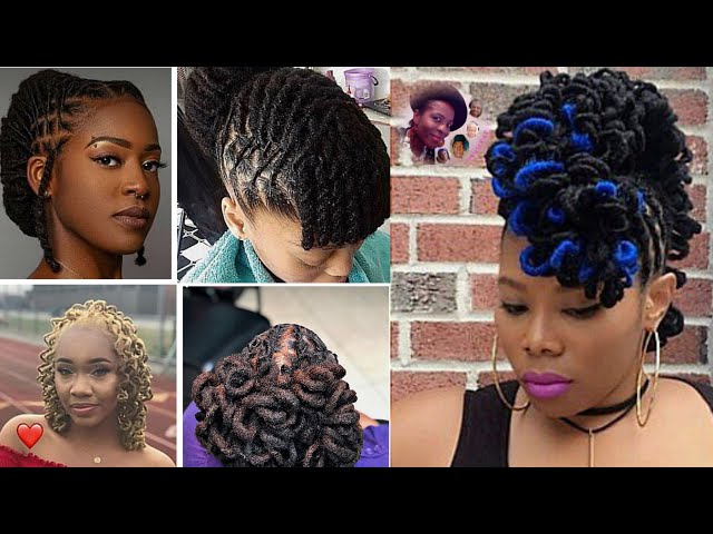 BLACK WOMEN HAIRSTYLES 2022 || NATURAL HAIRSTYLES DREADLOCKS || LATEST LOCS  HAIRSTYLES FOR WOMEN - YouTube