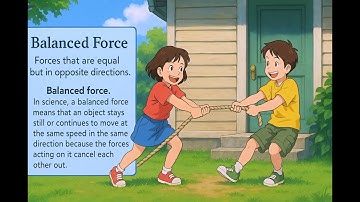 What is a Balanced Force? - Easy to Understand