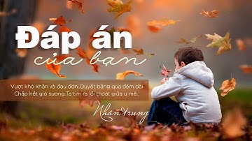 [Cover Lời Việt Acoustic] Đáp Án Của Bạn || 你的答案 Vietnamese cover By Nhân Trung