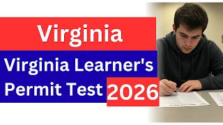 Pass the Virginia DMV Permit Test 2026 | 25 Practice Questions & Answers