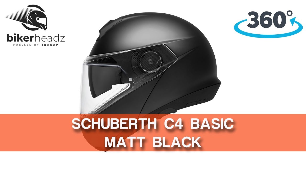 Schuberth C4 Basic Matt Black 360 HD 