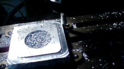 Warco VMC CNC Conversion Test Run 1