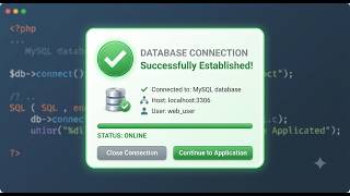 PHP Database Connection successfully uses port 3307.