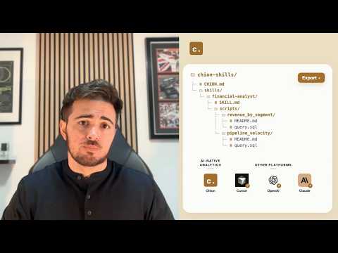 Launching Chion — A Portable Skills Framework for Enterprise Analytics — video poster