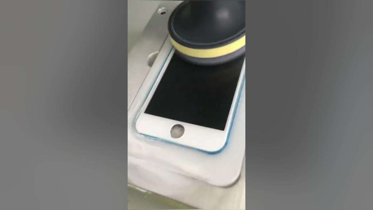 Repair Screens with a Phone Polishing Machine 