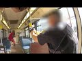 Bodycam: Officers Shoot Man Armed With A Knife On A Train.