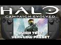 Halo: Campaign Evolved — Steam Deck | QUICK TEST VERY LOW PRESET