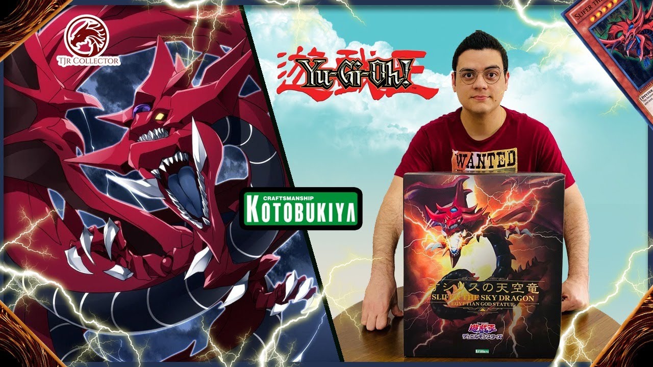 Yugioh Model Kit: Slifer The Sky Dragon Figure - Rare Card God Figure -  Anime Game Saint Dragon