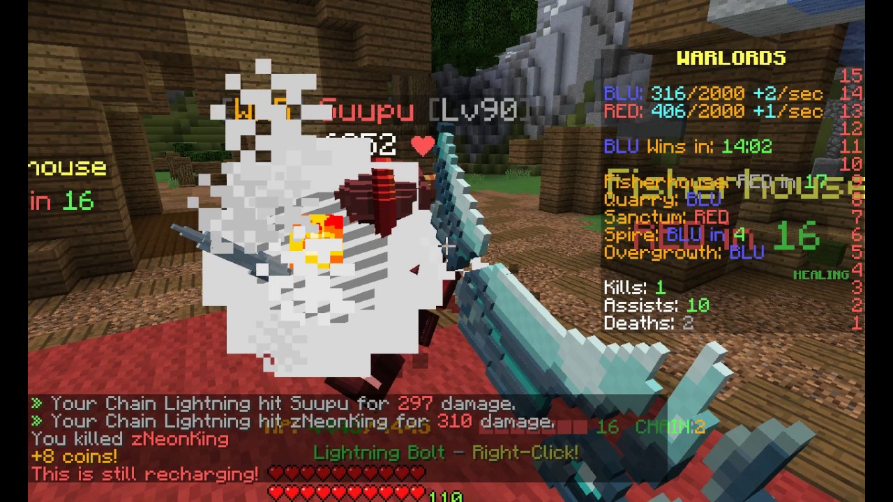 Playing Warlords Domination! | Hypixel