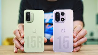 OnePlus 15R Vs OnePlus 15 || Full Comparison ⚡ Which one is Best?
