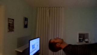 Tall man 5 feet 11 or 6 feet 0 limbo training