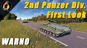 First Look at 2nd Panzer Divison - WARNO