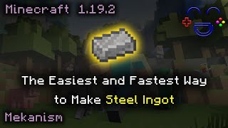 How to Make Steel Ingot Mekanism Mod Minecraft 1.19.2 screenshot 3