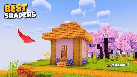 Best Shaders Minecraft PE v1.20.81/1.21 | Shader MCPE or Minecraft PE 1.20