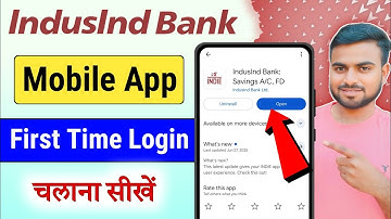IndusInd Bank ke mobile app me login kaise kare / Indusind bank mobile banking registration