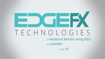 Simulation of Moisture Sensor using 8051 Controller