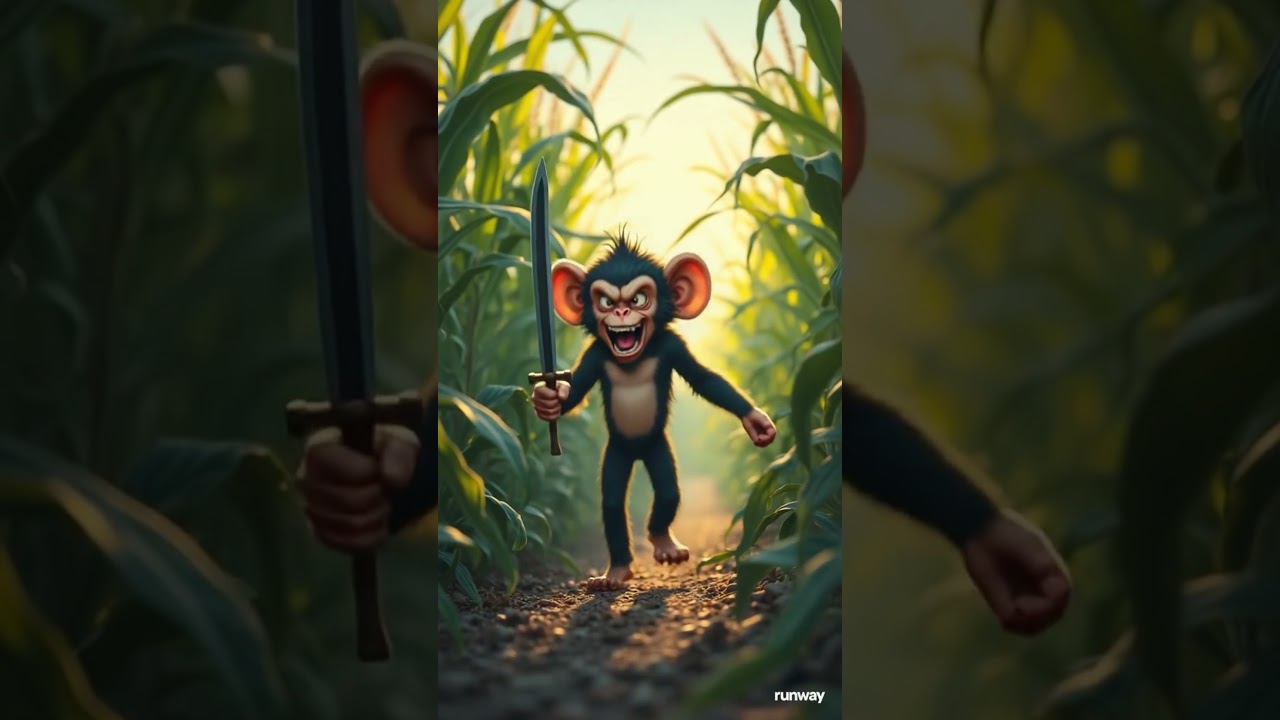 "The Brave Calf 🐄 | Heart-Touching Farm Story | Justice vs Evil"