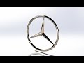 Solidworks Tutorial For Beginners____Mercedes Benz Logo
